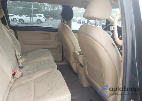 2016 Kia Sedona Lx из США, поврежденный, VIN KNDMB5C19G6203294